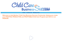 Tablet Screenshot of childcarebusinesssuccess.com